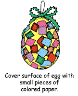 Eggs-citing, Mosaic Egg, complete illustration