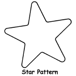 Rocket Windsock - Star Pattern
